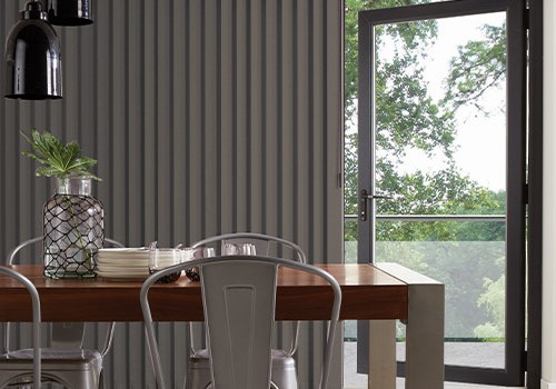 Grey Vertical Blind