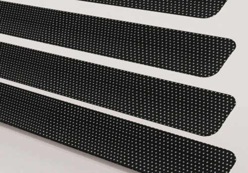 PR1858 25MM PERFORATED SATIN BLACK